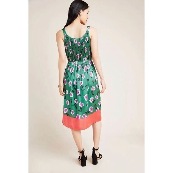 Anthropologie Mireille Pleated Dress Size S - Picture 2 of 7
